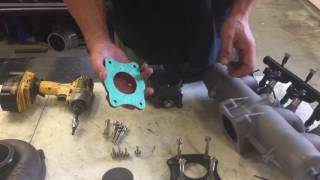 Yamaha SVHO Intake manifold and throttle body mount upgrades explained [upl. by Wheaton]