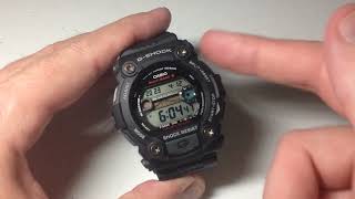 Casio GShock GW7900  Manual atomic signal receive [upl. by Rubens]