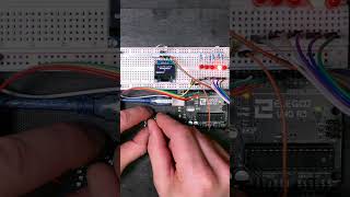 Arduino Lauflicht mit Drehschalter und Display shorts [upl. by Rann]