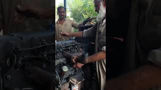 Diesel Engine Cold Start Engine First Startup tractor restoration coldstart [upl. by Lundquist]