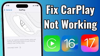 How To Fix Apple CarPlay Not Working or Connecting Issue iOS 1617 [upl. by Asenav452]