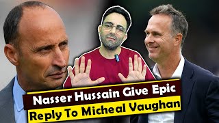 Nasser Hussain exposes Michael Vaughans fake propaganda after India vs England in T20 WC semifinal [upl. by Hirza]