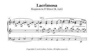 Organ Lacrimosa from Requiem in D minor K 626  W A Mozart [upl. by Adnawad891]