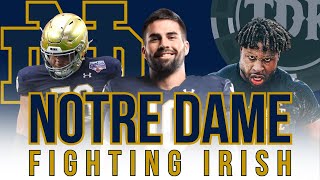 Notre Dame Fighting Irish 2023 Preview  Full Depth Chart and Schedule Breakdowns [upl. by Deron]