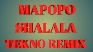 MAPOPO SHALALA X MAVOKALI COMMANDO  TEKNO REMIX 2K23   TIKTOK REMIX [upl. by Bonis44]