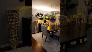 Dining room decorating ideas Elevate Your Dining Room with Statement Lighting  Quick Tip [upl. by Anada]