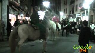 Cabalgata Reyes Grado Asturias 2014 wwwgradonoticiascom [upl. by Ajin290]