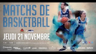 Basketball féminin Rouge et Or vs Citadins 21 novembre 2019 [upl. by Sparhawk]