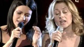 VideoClip Laura Pausini e Lara Fabian La solitudine [upl. by Yanehs]