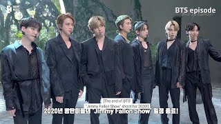 BTS 방탄소년단 BLACK SWAN THE TONIGHT SHOW  BEHIND THE SCENES [upl. by Reginnej]