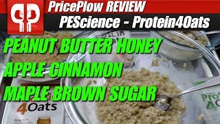 Best Protein for Oatmeal PEScience Select Protein4Oats Review [upl. by Lust]