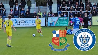 WEALDSTONE FC VS ROCHDALE AFC 32  Condede yet ANOTHER LAST MINUTE GOAL Grosvenor Vale [upl. by Kore]