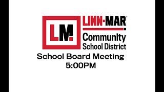 LinnMar School Board Meeting  5pm  October 23rd 2023 [upl. by Kassey545]