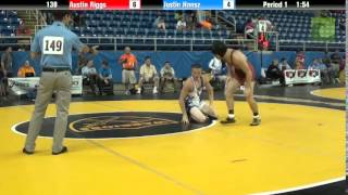 138 Austin Riggs vs Justin Hansz [upl. by Hainahpez]