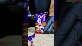 Dairy Milk Crispello Milkshake ASMR Cooking chocolate food milkshake shorts short viral [upl. by Ahsinor281]