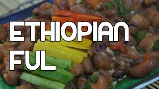 Ethiopian Ful Medames Recipe  Amharic Fava Beans Shahan Video [upl. by Chon]