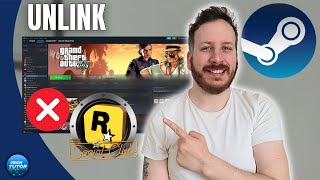 How To Unlink Rockstar Account From Steam [upl. by Irrol]