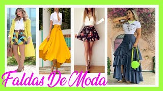 Faldas De Moda 2020  Las Faldas Que Estan De Moda Y Tendencia 2020  Outfits Con Faldas 2020 [upl. by Sigmund]