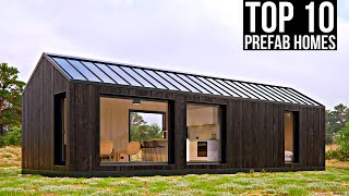 The Top 10 PREFAB HOMES of 2023 [upl. by Anrehs179]