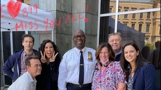 The Cast Say Goodbye To Brooklyn 99  Brooklyn 99 Season 8 Behind The Scenes Week 11 [upl. by Naols]