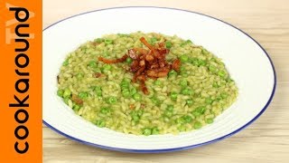 Risotto con piselli e pancetta [upl. by Dabney471]