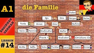 die Familie Stammbaum  Beginner German with Herr Antrim 14 [upl. by Aviv]