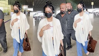 Singham Ajay Devgan Daughter Nysa Devgan Spotted At Airport😍🔥 [upl. by Attiuqal]