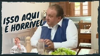 Jacquin detesta cardápio e briga com garçonete Palhaçada  Pesadelo na Cozinha [upl. by Venetis603]