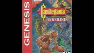 Castlevania Bloodlines Music  The sinking old sactuary [upl. by Adnawal885]