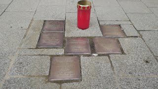 Gemeinsames Gedenken zum Stolpersteinputzen am 09 November [upl. by Kovacs765]