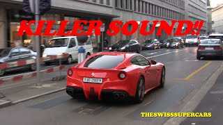 Ferrari F12 Berlinetta killer sound [upl. by Blythe]