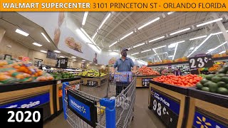 Shopping at Walmart Supercenter on Princeton Street in Orlando Florida  Store 4588 [upl. by Lune]