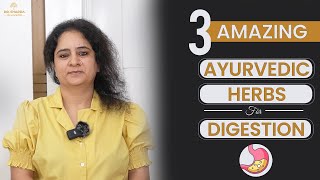 3 Best Ayurvedic Herbs To Improve Digestion  Tips For a Healthy Digestion  Dr Sharda Ayurveda [upl. by Lennon910]