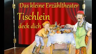 Tischlein deck dich – Kamishibaidas kleine Erzähltheater – Märchen  Omaliebchen [upl. by Hook7]