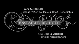 F SCHUBERT  Messe n°2 en sol Majeur D 127  5 Benedictus [upl. by Mode]