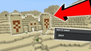 Playing The 2024 Seed In Minecraft Bedrock Edition [upl. by Gunner46]