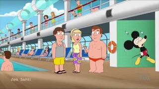 Family Guy  Stuck in a Disney Cruise Ship [upl. by Adnilev]