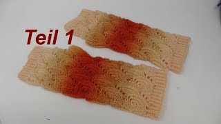 Stricken Armstulpen EINFACH Teil 1 [upl. by Nileuqcaj399]