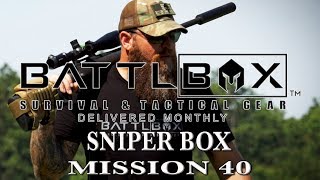 BATTLBOX MISSION 40 BREAKDOWN  SNIPER BOX [upl. by Yenattirb]