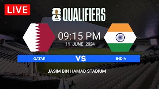 Qatar vs India  FIFA World Cup 2026 Qualification  Match Preview [upl. by Hanaj353]