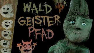 Waldgeisterpfad in Durmersheim an der Triftstrasse 2023  ein Wald voller Geister Gespenster Monster [upl. by Belcher887]