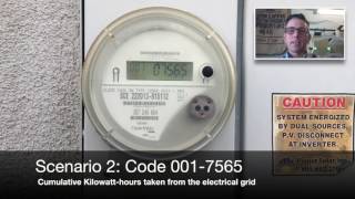 How to read a smart meter with solar panels [upl. by Ennybor580]