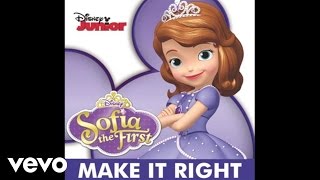 Cast  Sofia The First  Make It Right from quotSofia The Firstquot ft Belle Sofia [upl. by Cchaddie786]