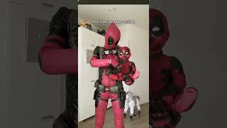 Deadpool Mask for Cosplay cosplay deadpool ladydeadpool funny challenge dancechallenge [upl. by Noyk]