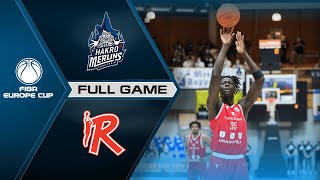 HAKRO Merlins Crailsheim v Unahotels Reggio Emilia  Full Game  FIBA Europe Cup 202122 [upl. by Hiroko]