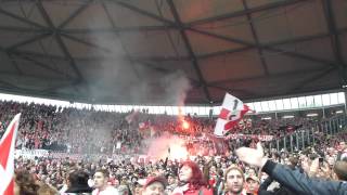 Bengalos in Hannover  Hannover 96  Fortuna Düsseldorf 180513 F95 [upl. by Hartwell685]