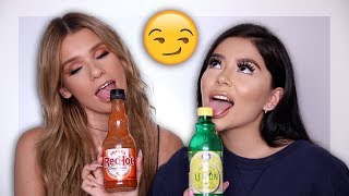 Whats In My Mouth Challenge ft Sylvia Gani 🤣 [upl. by Fong]