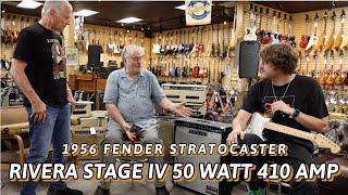 1956 Fender Stratocaster with a Rivera Stage IV 50 Watt 410 Amp [upl. by Corie]