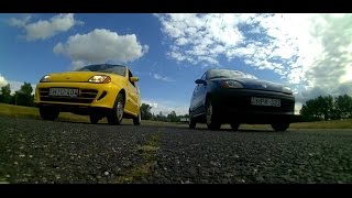 Fiat Seicento vs Fiat Seicento Sporting [upl. by Dusty273]