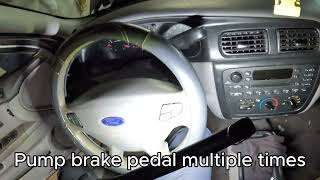 How to Bleed Brakes by Yourself  One Man Brake Bleeder Kit  POV [upl. by Bonnette]